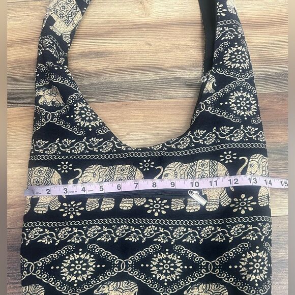 Karresly elephant print crossbody bag bohemian festival hipster indie travel - Picture 6 of 8